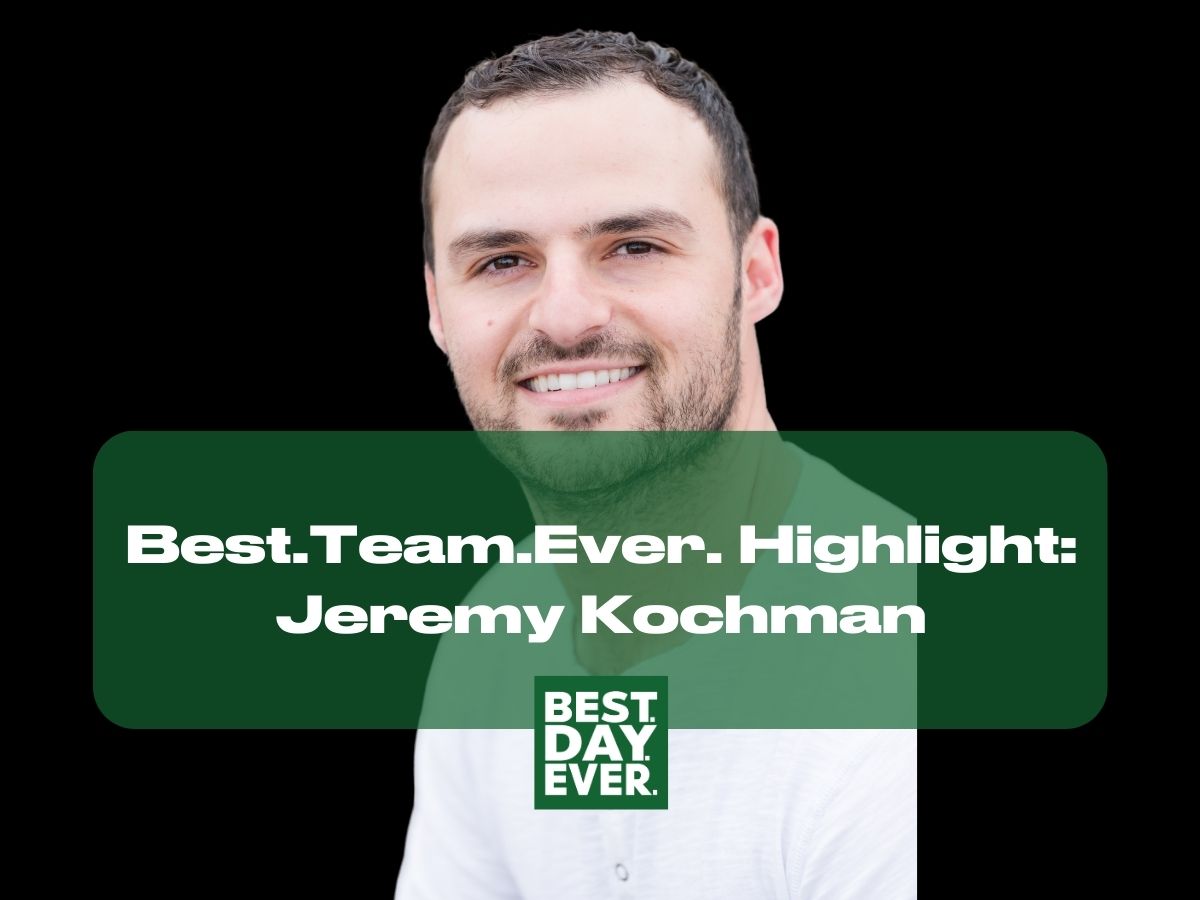 header image for jeremy kochman employee highlight